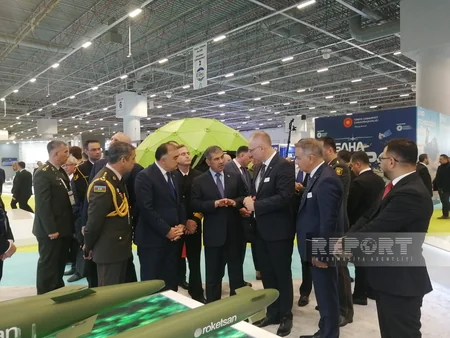 Azərbaycan İstanbulda SAHA EXPO 2022 müdafiə, aerokosmik və kosmik sənaye sərgisində təmsil olunur - YENİLƏNİB