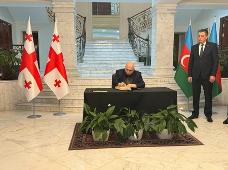 Letter of condolences from Georgian president sent to Azerbaijan's envoy