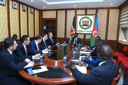 Azerbaijani FM discusses inter-parliamentary relations with Speaker of Kenya's National Assembly