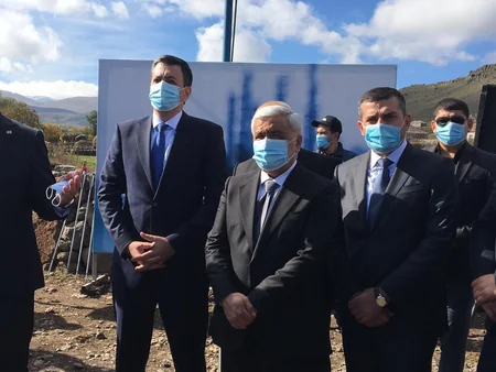 SOCAR Gürcüstanda daha bir kəndin qazlaşdırılmasını başa çatdırdı