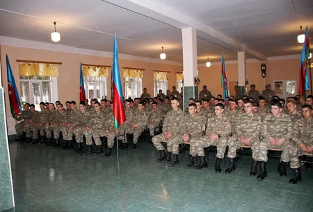 Hərbi qulluqçuların asudə vaxtı yüksək səviyyədə təşkil olunur