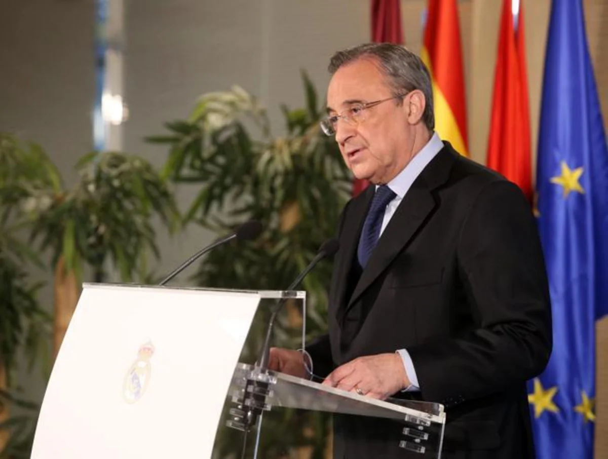 Real Madrid klubunun prezidenti Florentino Peresə şübhəli bağlama göndərilib