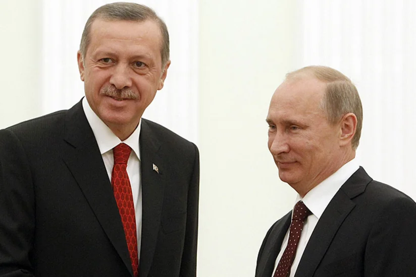 ​Ərdoğanla Putin Bakıda bağlı qapılar arxasında görüşüb