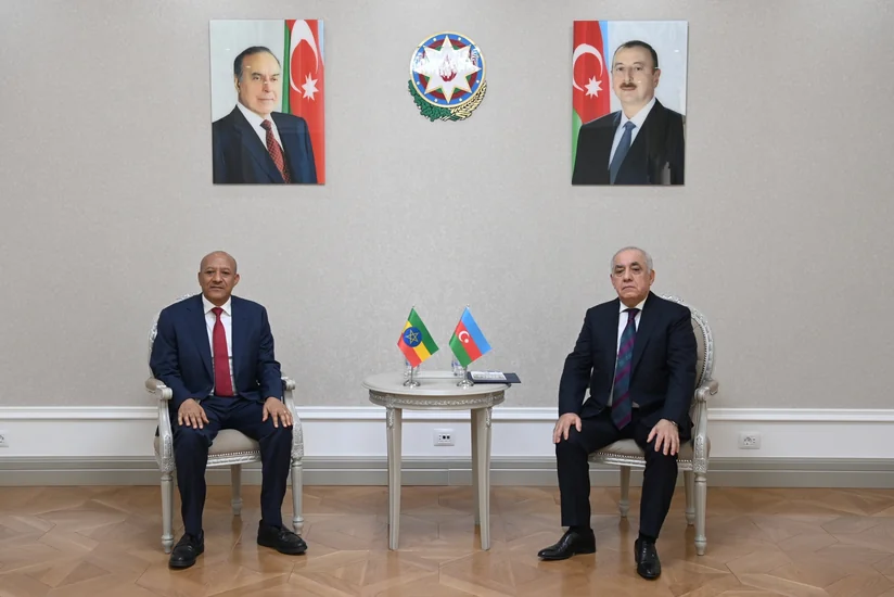 Əli Əsədov Efiopiya Baş nazirinin müavini ilə ikitərəfli əməkdaşlığı müzakirə edib