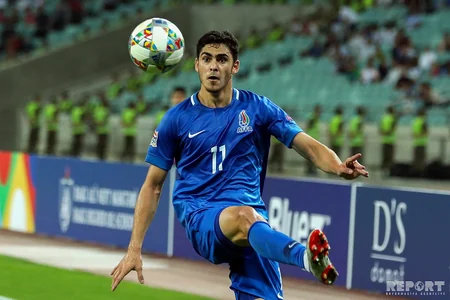 Azərbaycan yığması UEFA Millətlər Liqasındakı ilk oyununda heç-heçə edib - FOTOREPORTAJ