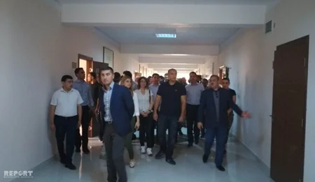 Diplomatik xidmət orqanlarının əməkdaşları cəbhə bölgəsinə gediblər