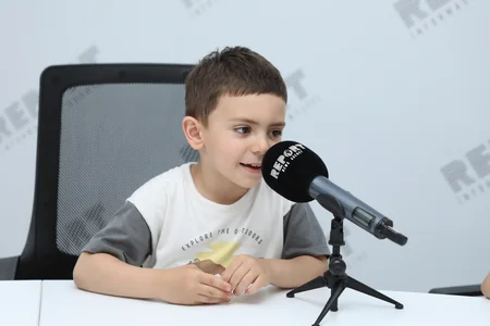 Festive atmosphere at Report News Agency on Children's Day