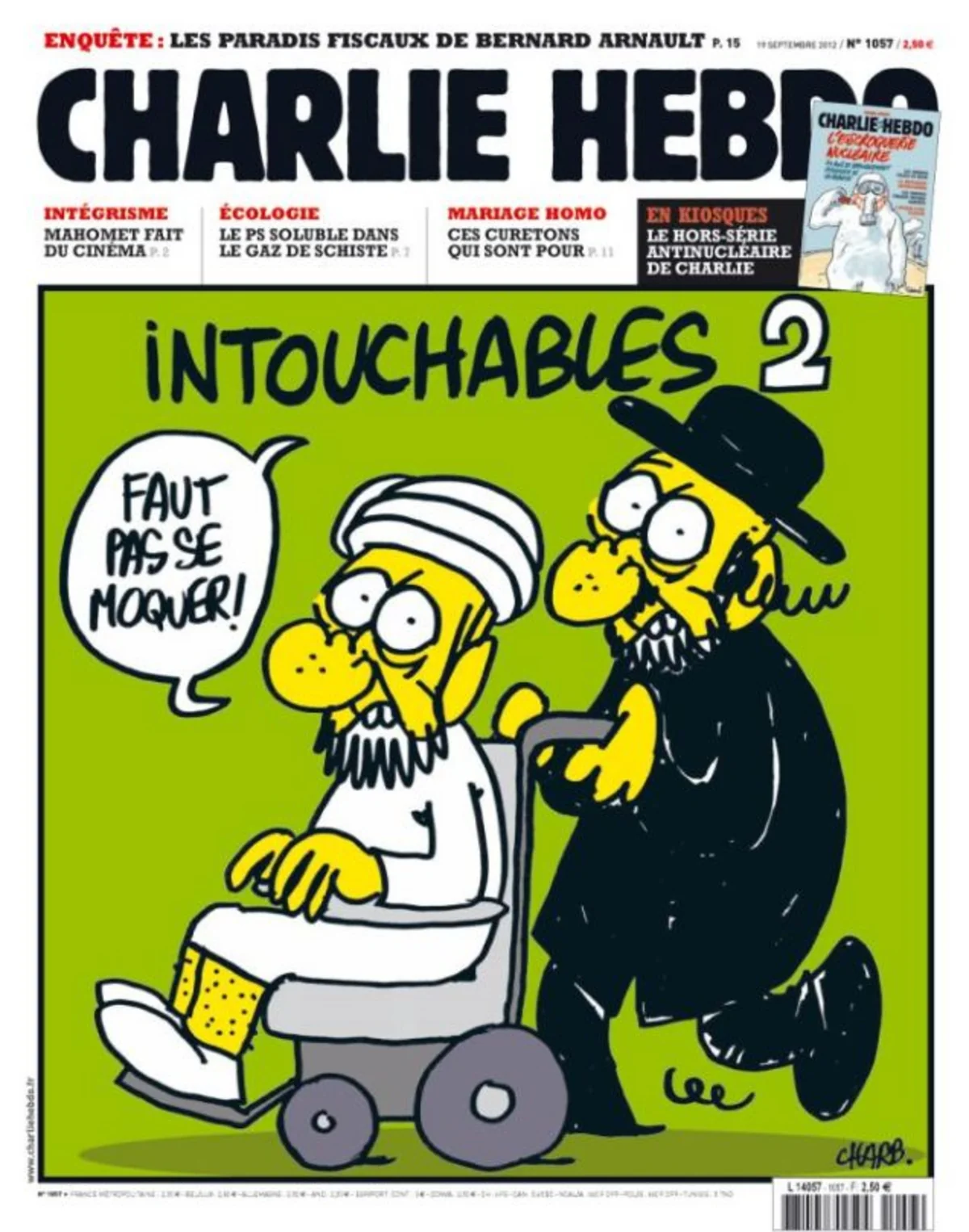 ​Charlie Hebdo jurnalının sonuncu sayı hərraca çıxarılır