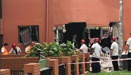 Çində restoranda güclü partlayış olub