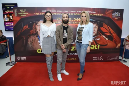 “CinemaPlus”da “Qanunun zərif əli” komediyası nümayiş etdirilib