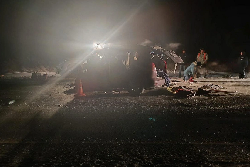 Rusiyada ağır yol-nəqliyyat hadisəsində 4 nəfər ölüb, 16 nəfər yaralanıb