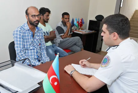 Ötən həftə Azərbaycanda qanunsuz yaşayan 159 əcnəbi saxlanılıb
