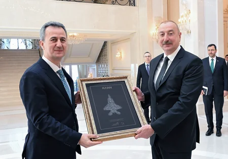 Prezident İlham Əliyev Türkiyə PA-nın komitə sədrinin rəhbərlik etdiyi nümayəndə heyətini qəbul edib - YENİLƏNİB