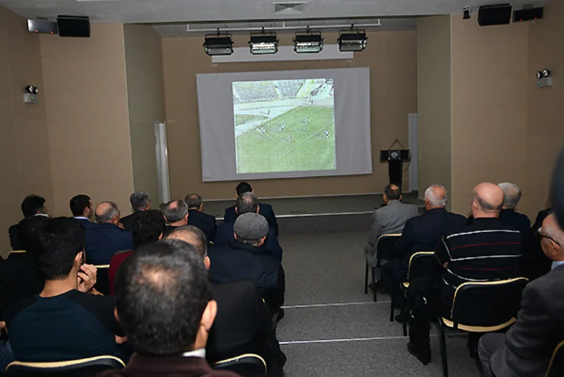 Bakı Olimpiya Stadionunda Xəzridən Xəzriyə filmi təqdim olunub