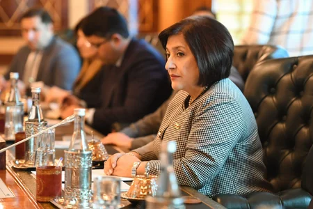 Sahibə Qafarova Mərakeş Parlamentinin Müşavirlər Palatasının sədri ilə azad edilmiş ərazilərin bərpasından danışıb