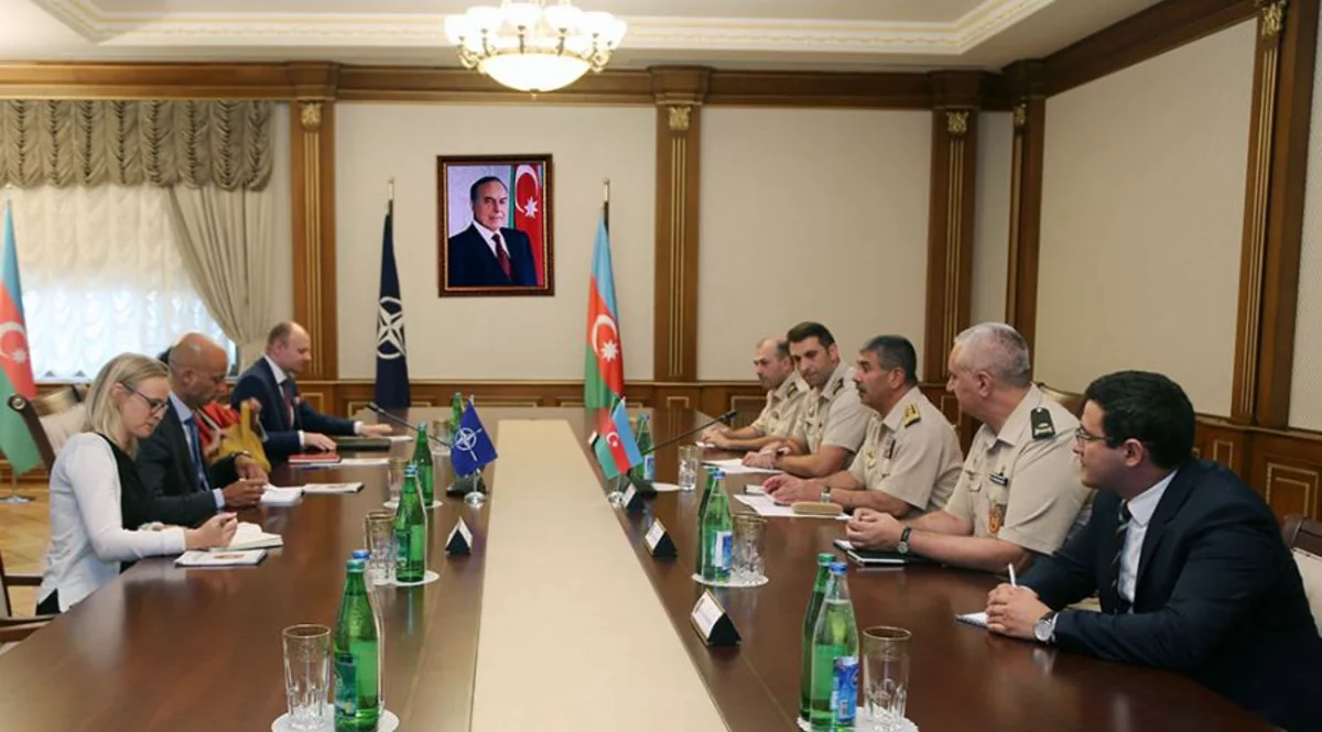 Zakir Həsənov NATO baş katibinin xüsusi nümayəndəsi ilə görüşüb