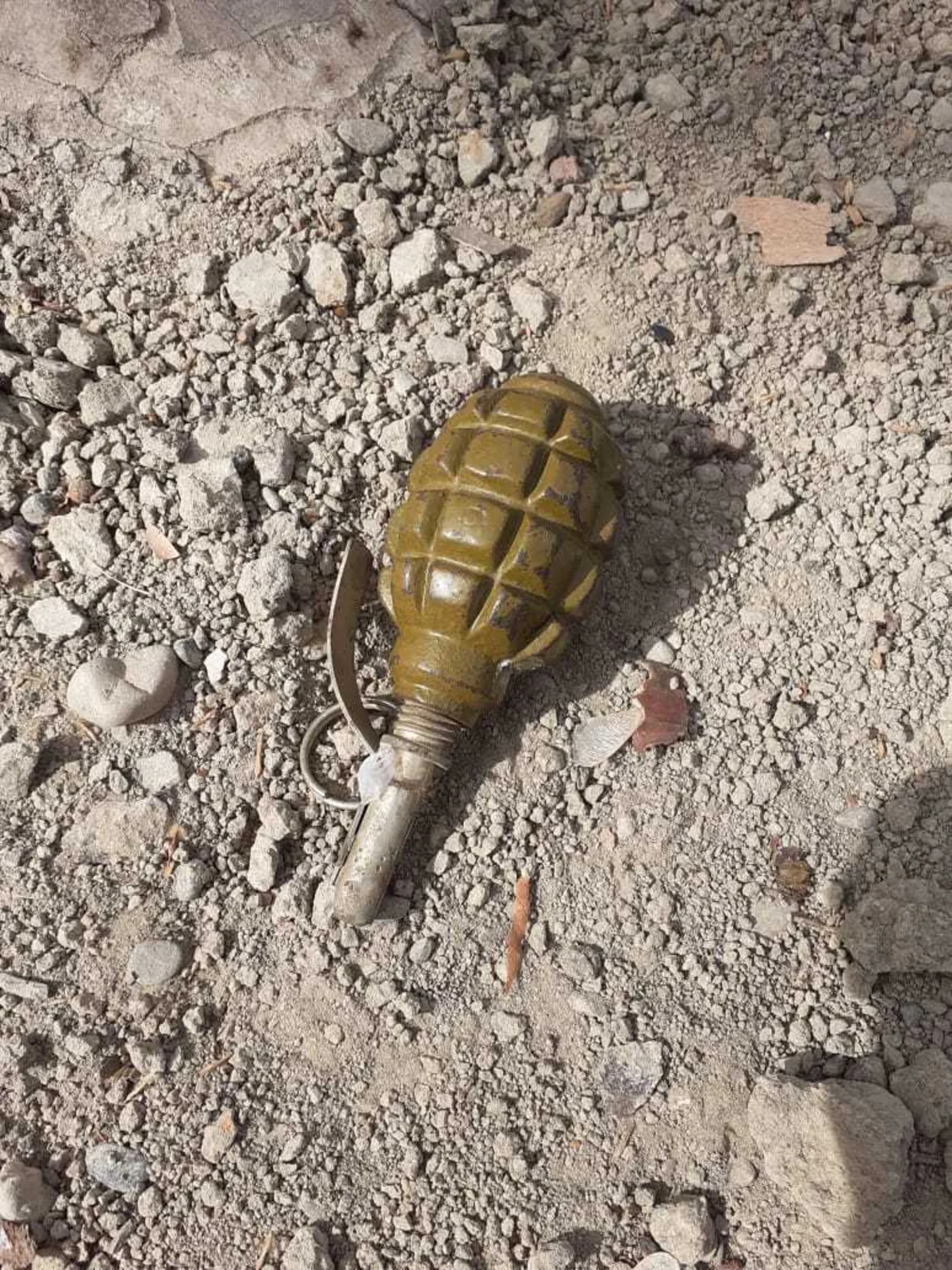 Mingəçevirdə qumbara tapıldı - FOTO