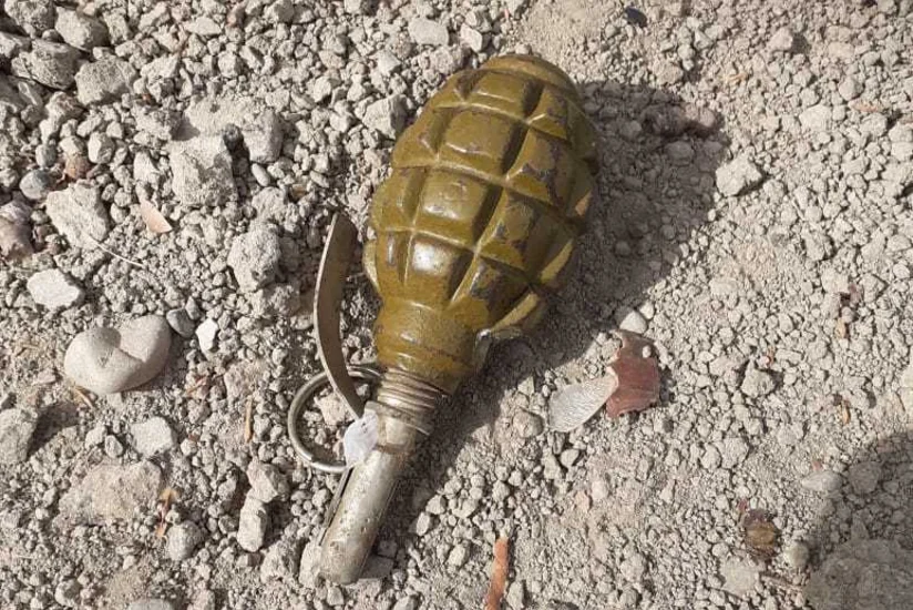 Mingəçevirdə qumbara tapıldı - FOTO