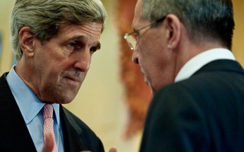 ​Sergey Lavrov və Con Kerri Suriya və Ukraynadakı vəziyyəti müzakirə ediblər