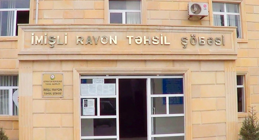 İmişli Təhsil Şöbəsi məktəb direktorunun burnunun sındırılması xəbərinə münasibət bildirib