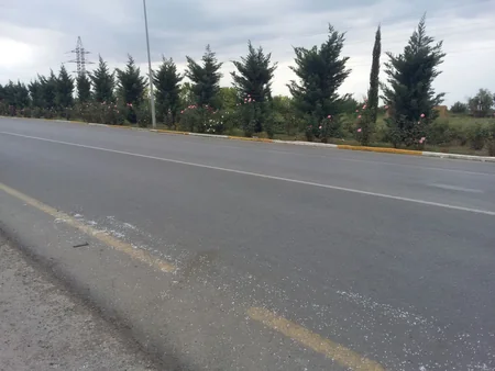 ​Bərdədə yol kənarında piyadanı maşın vurub