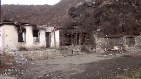 Footage from Gamishli village of Kalbajar