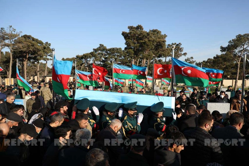 Qaraheybət şəhidləri II Şəhidlər xiyabanında dəfn olunub