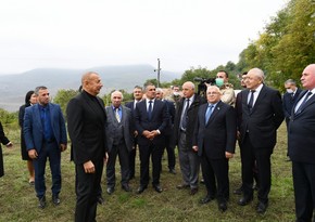Restoration concept of Tugh village being developed separately, says Ilham Aliyev