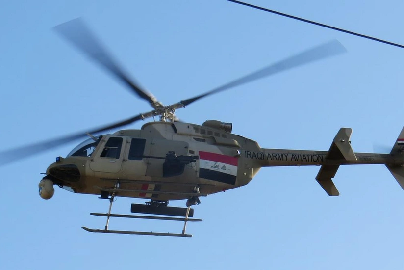 İraqda hərbi helikopter qəzaya uğrayıb