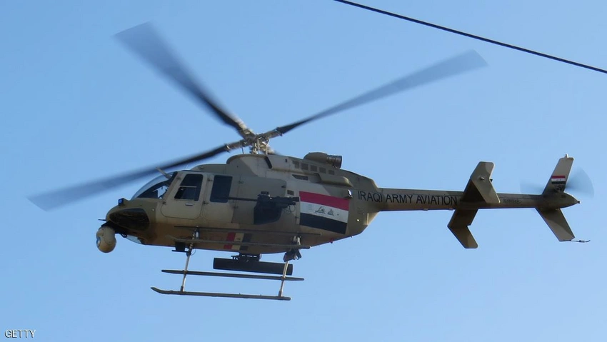 İraqda hərbi helikopter qəzaya uğrayıb