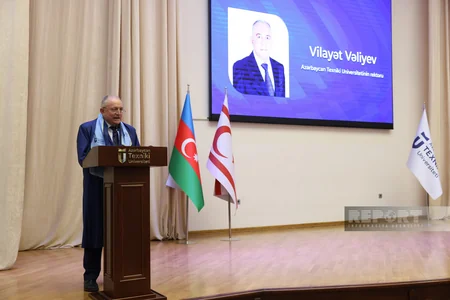 Şimali Kipr Prezidentinə AzTU-nun fəxri doktoru diplomu təqdim edilib