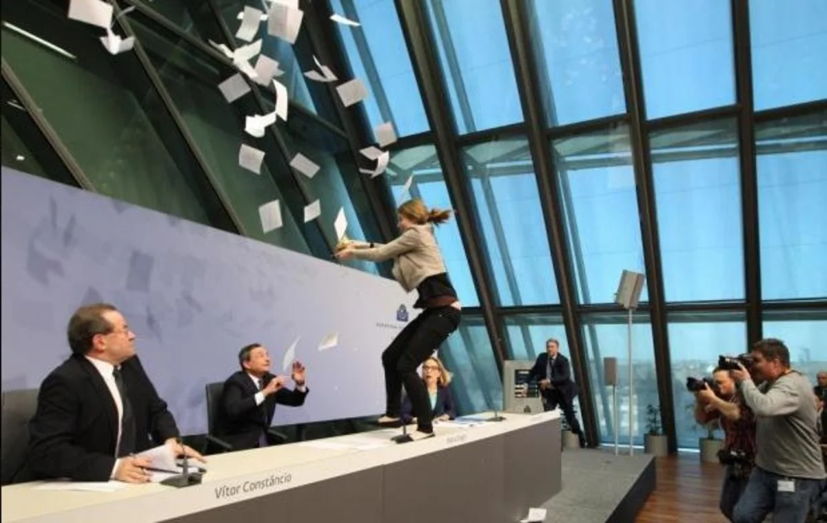 ​Avropa Mərkəzi Bankının sədri hücuma məruz qalıb
