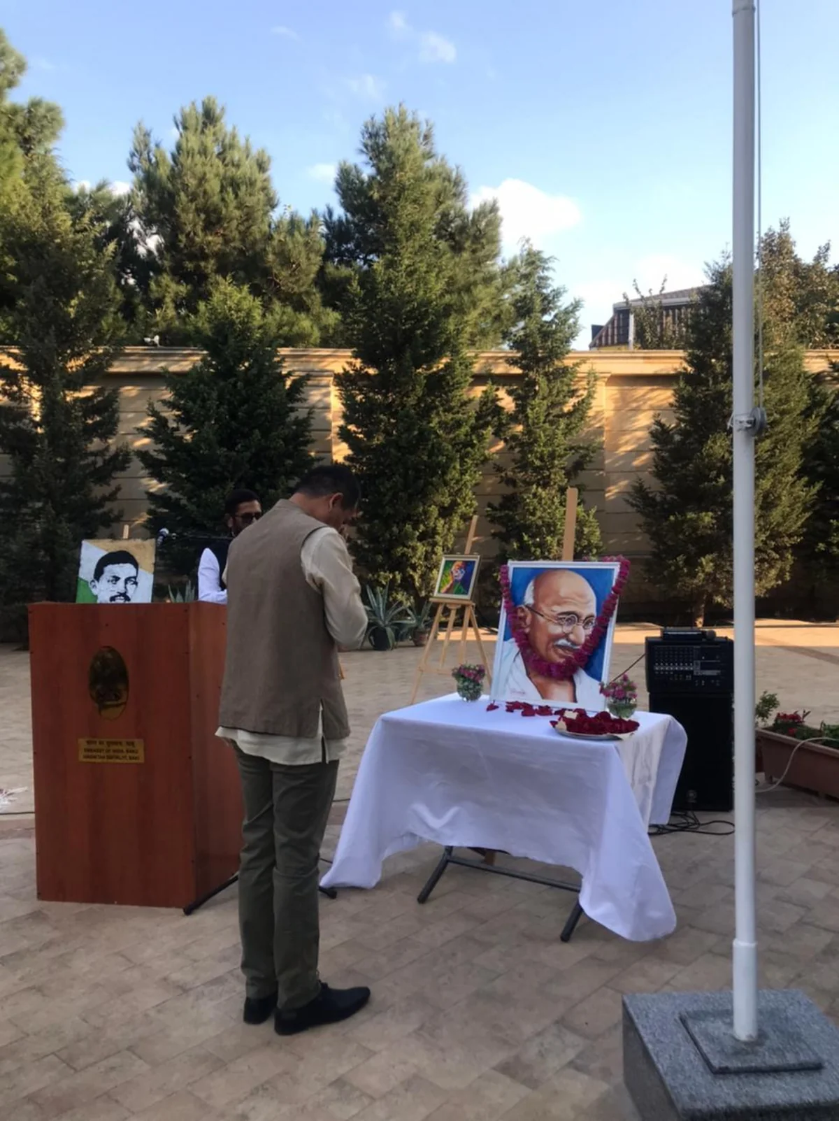 Bakıda Mahatma Qandinin doğum günü qeyd edilib