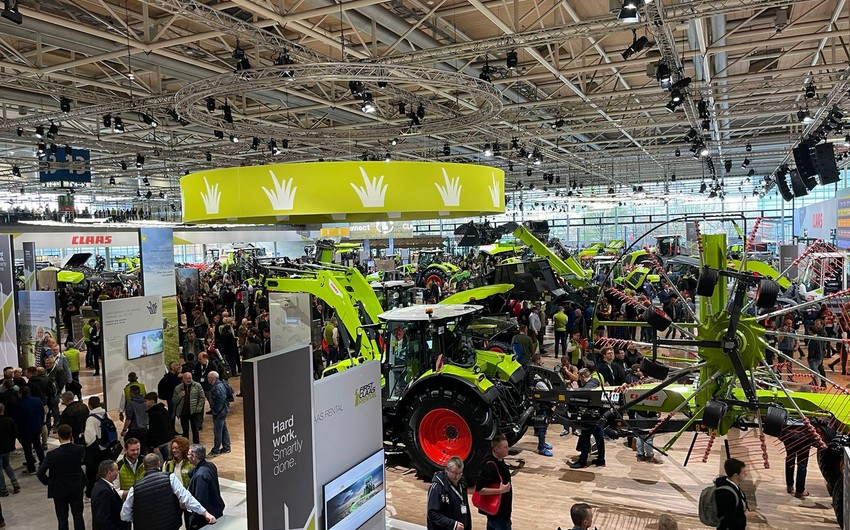 Azərbaycan Almaniyada keçirilən “Agritechnica-2023” sərgisində iştirak edir