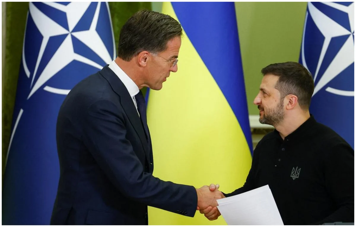 Ukrainian president, NATO Secretary General discuss ensuring Ukraine's security