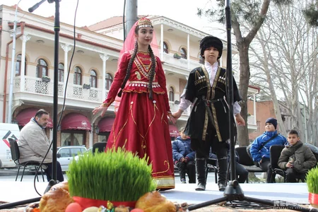 Tbilisidə Novruz bayramı təntənə ilə qeyd olunub