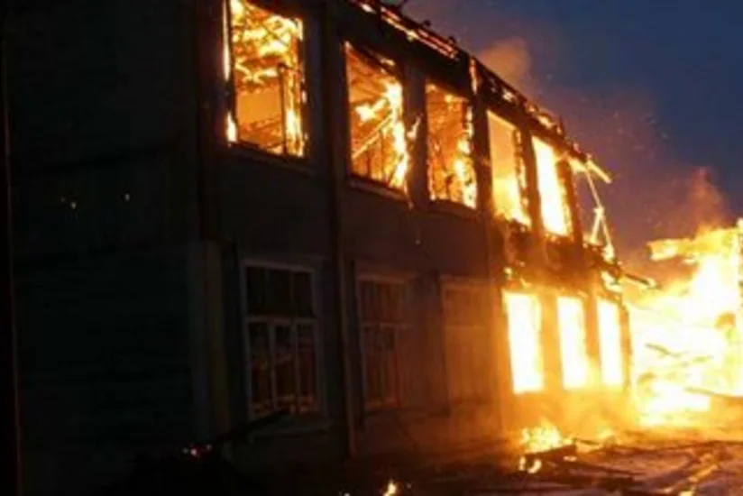 ​В Дагестане боевики сожгли школу