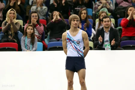 Azərbaycan tamblinqçisi Bakıdakı Dünya Kubokunda gümüş medal qazanıb