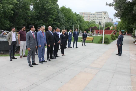 Buxarestdə Heydər Əliyevin 95 illik yubileyi qeyd olunub