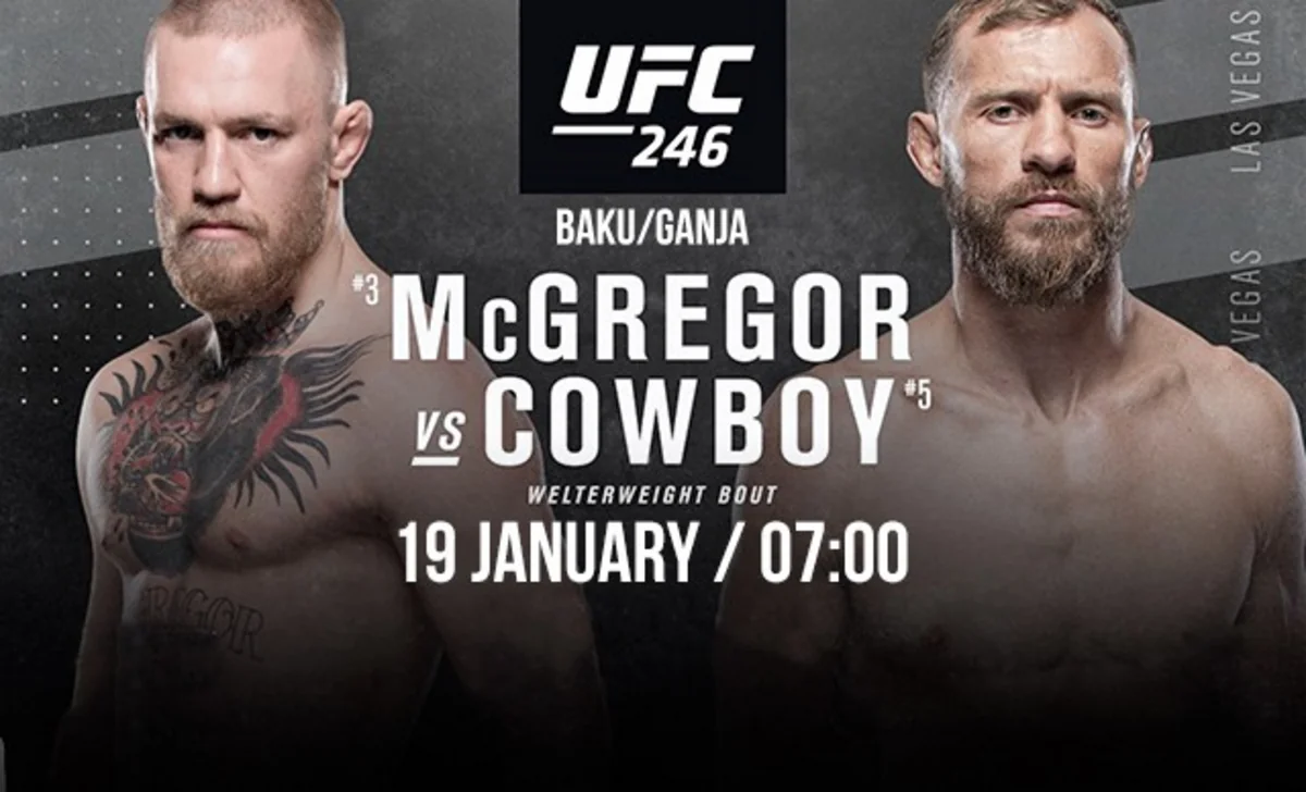 CinemaPlus покажет бой МакГрегора и Серроне