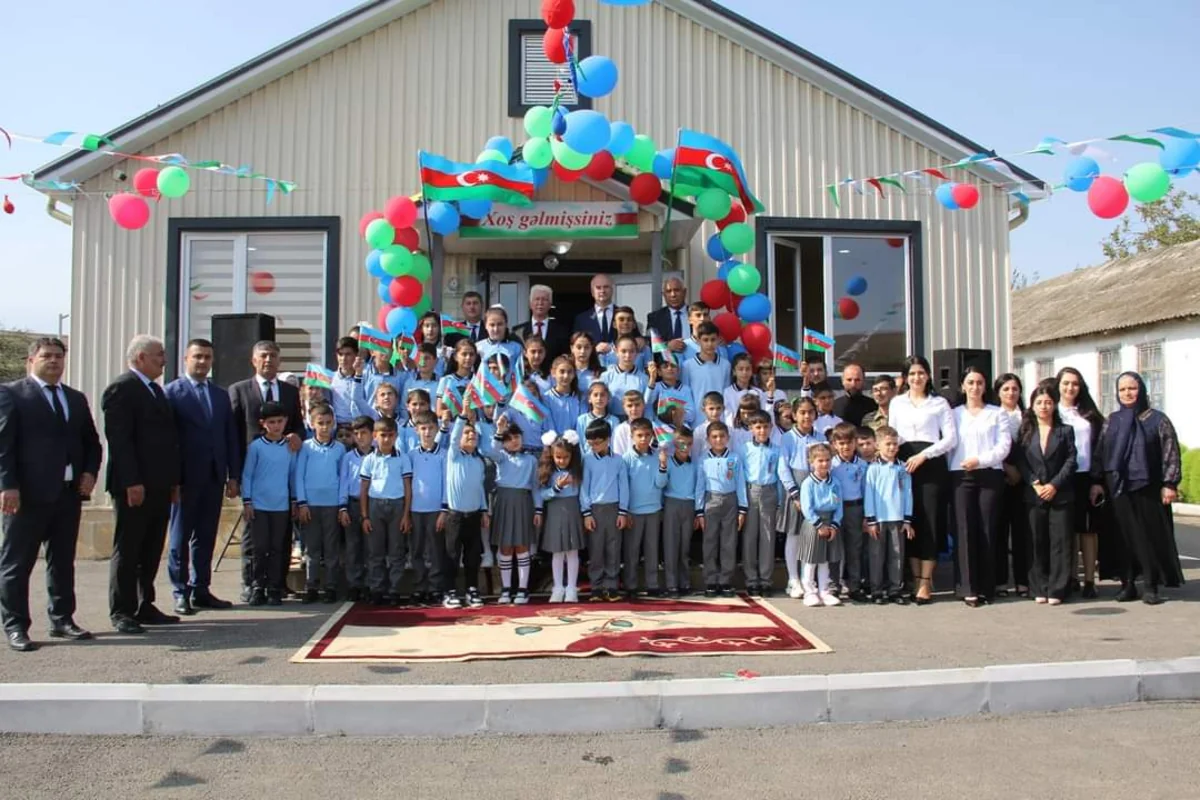 Cəlilabadda yeni tikilən 5 məktəb binası istifadəyə verilib
