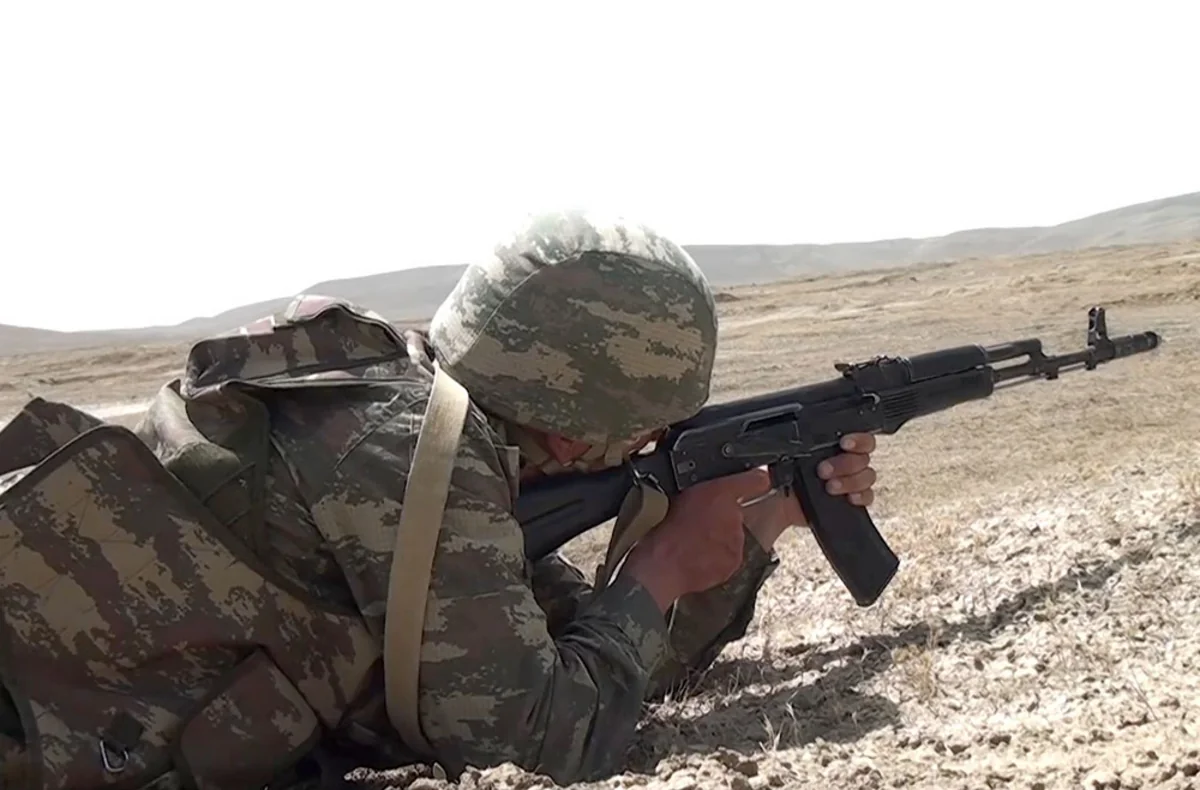 Live-fire tactical exercises held in Azerbaijan Army military units