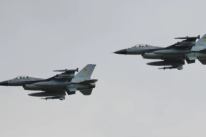 Ukrayna müharibədə ilk dəfə F-16 qırıcılarından istifadə etməyə başlayıb