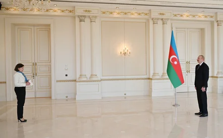 Prezident İlham Əliyev Fransanın yeni səfirinin etimadnaməsini qəbul edib - YENİLƏNİB
