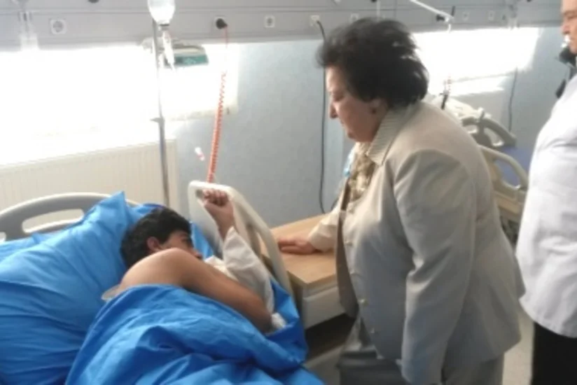 ​Ombudsman yanğın baş vermiş binada zərərçəkənlərə baş çəkib