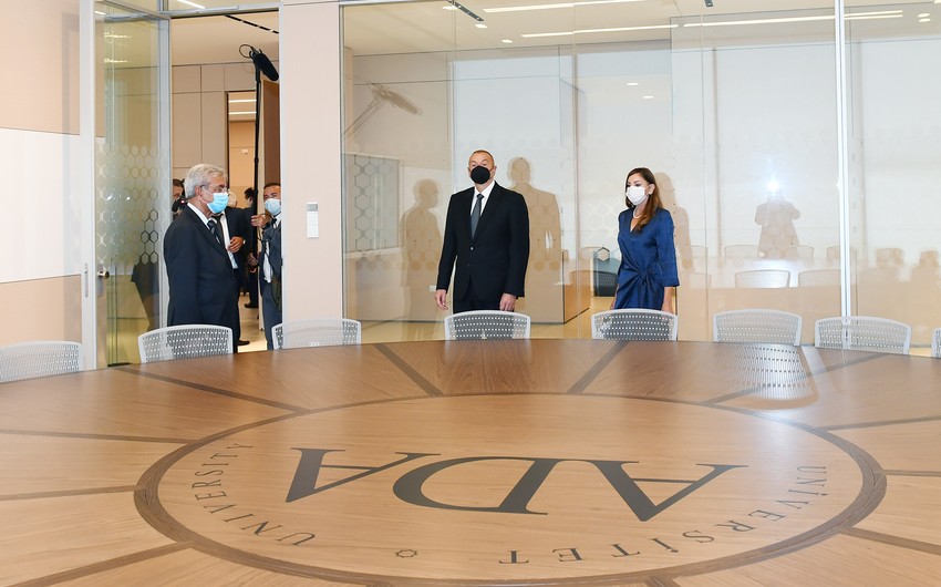 Ilham Aliyev and Mehriban Aliyeva inaugurate new blocks of ADA 