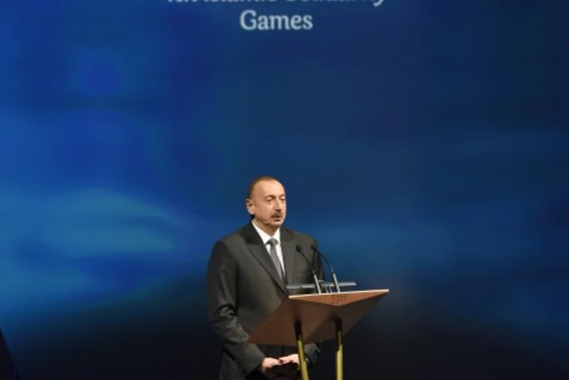 İlham Əliyev: IV İslam Həmrəyliyi Oyunlarının keçirilməsi bizim üçün böyük şərəfdir