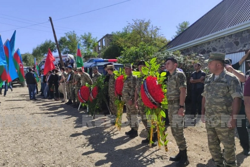 Şəhid Kənan Nəsibov Tovuzda dəfn edilib
