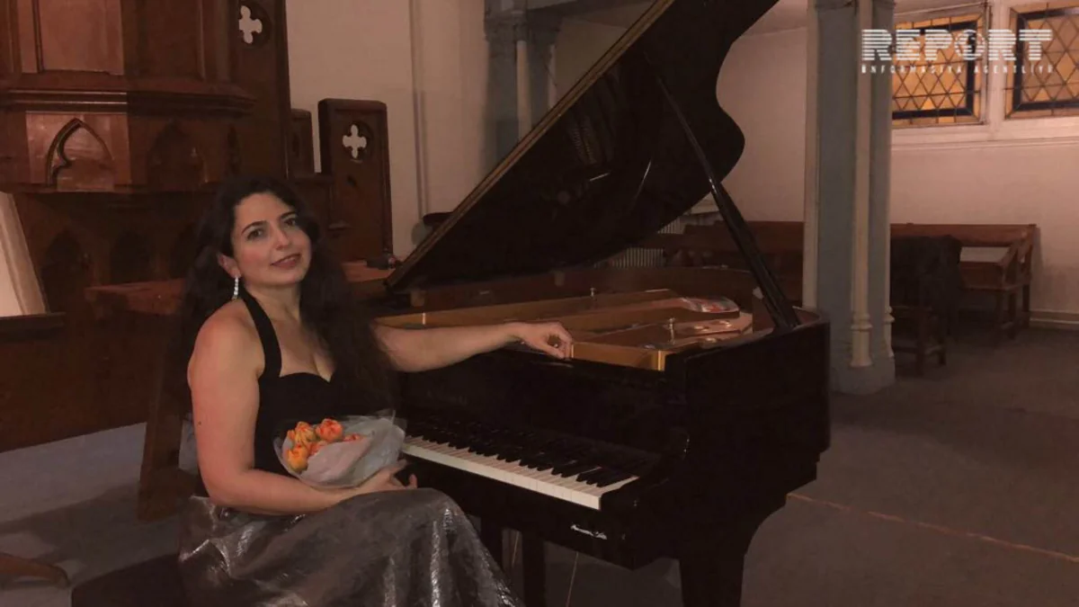 Parisdə azərbaycanlı pianoçunun konserti keçirilib