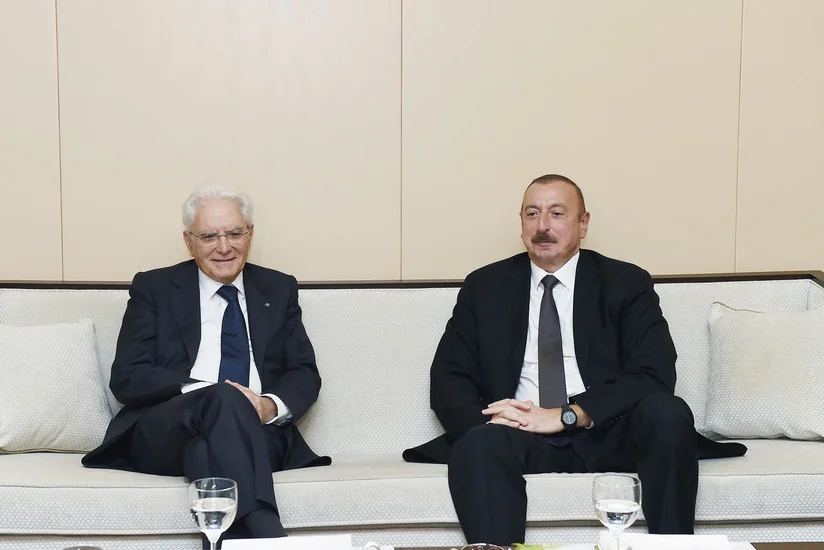 İtaliyanın dövlət başçısı Azərbaycan Prezidentini təbrik edib